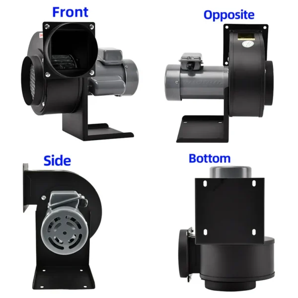 Centrifugal Fan, CY125, 125mm, 220V - view 2
