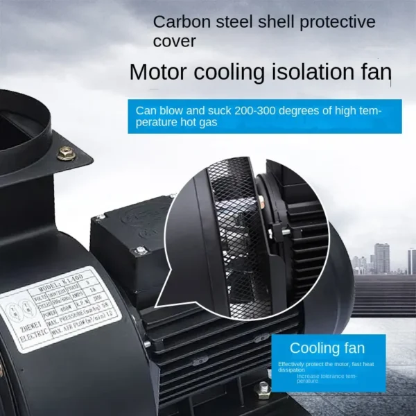 Centrifugal Fan, CY125, 220 V, Ac - view 3
