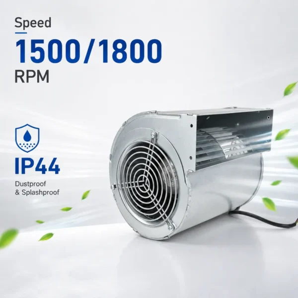Centrifugal Fan, D2E133-AM47-80, 230V, 190W, 133mm - view 2