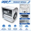 Centrifugal Fan, D4E225-CC01-30/57, 230V, 650W, Inverter - view 6