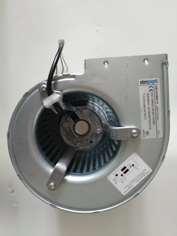 Centrifugal Fan, EBM, D2E133-DM47-01, Steel, CCC - view 2