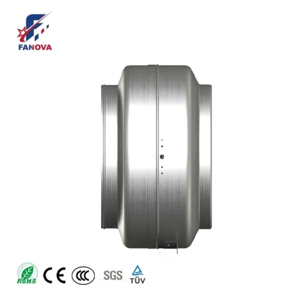 Centrifugal Fan, EC-AC, 230VAC, IP44, 100mm-315mm