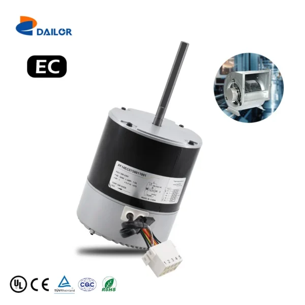 Centrifugal Fan, ECM, 1HP, 230V, 1800RPM