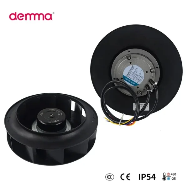 Centrifugal Fan, FLW-190, 318CFM, 540m³/h, 220V