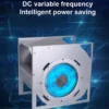 Centrifugal Fan, FULUDE, 220 V, Corded Electric - view 3