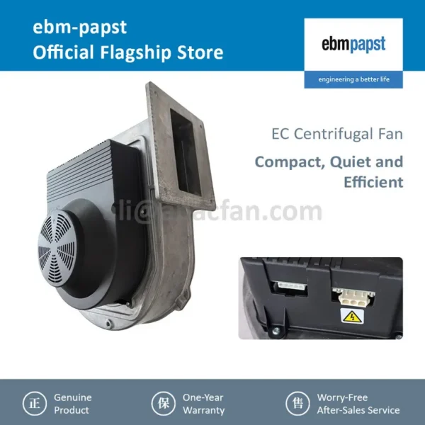 Centrifugal Fan, G3G250-GN04-11, 208VAC, 4900RPM, 1200W - view 2
