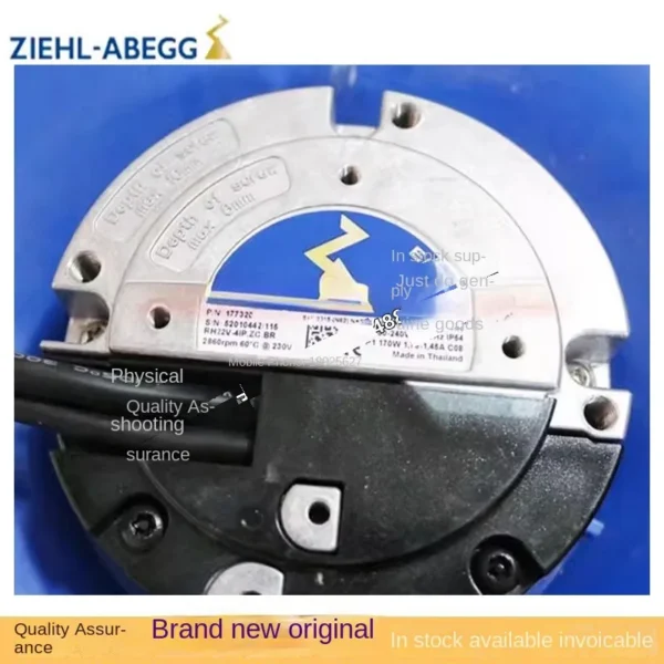 Centrifugal Fan, GR22V-4IP.ZC.BR, 3~230, Electric - view 4
