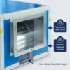 Centrifugal Fan, HVAC, 220 V, Carbon Steel - view 3
