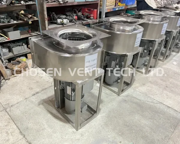 Centrifugal Fan, HVAC, 220V, galvanized steel - view 3