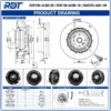Centrifugal Fan, HVAC, 230 V, Corded Electric - view 2
