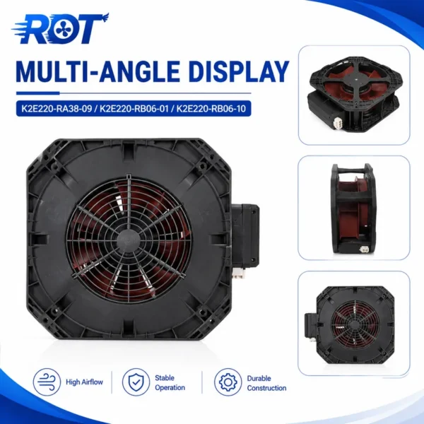 Centrifugal Fan, HVAC, 230 V, Corded Electric - view 5