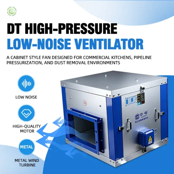 Centrifugal Fan, Inline, 220 V, Corded Electric