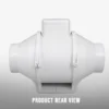 Centrifugal Fan, Inline, 220 V, Corded Electric - view 4