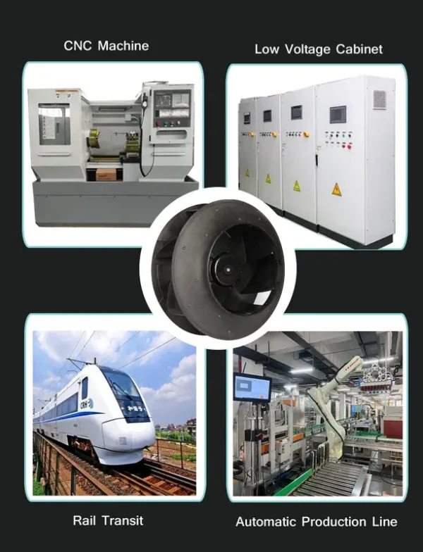 Centrifugal Fan, IP44, 175mm, EC-DC, 24V - view 5