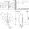 Centrifugal Fan, JEEK, 220mm, 48V, PWM - view 5