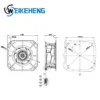 Centrifugal Fan, K2E250-RA50-01, 230V, Radial, HVAC - view 3