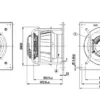 Centrifugal Fan, K3g310-bb49-02/32, 380-480v, 310mm - view 3