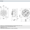 Centrifugal Fan, K3G500-RA28-03/F02, IP55, 400V, HVAC - view 4