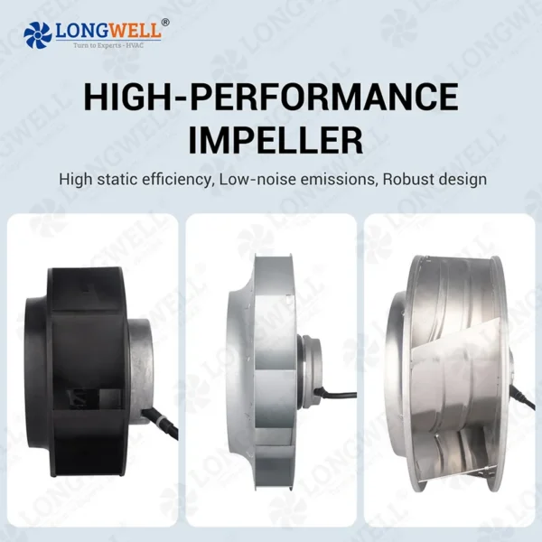 Centrifugal Fan, LONGWELL, 355mm, 5000, Aluminum - view 2
