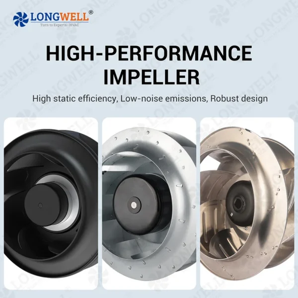 Centrifugal Fan, LONGWELL, 400mm, 48V, BLDC - view 3