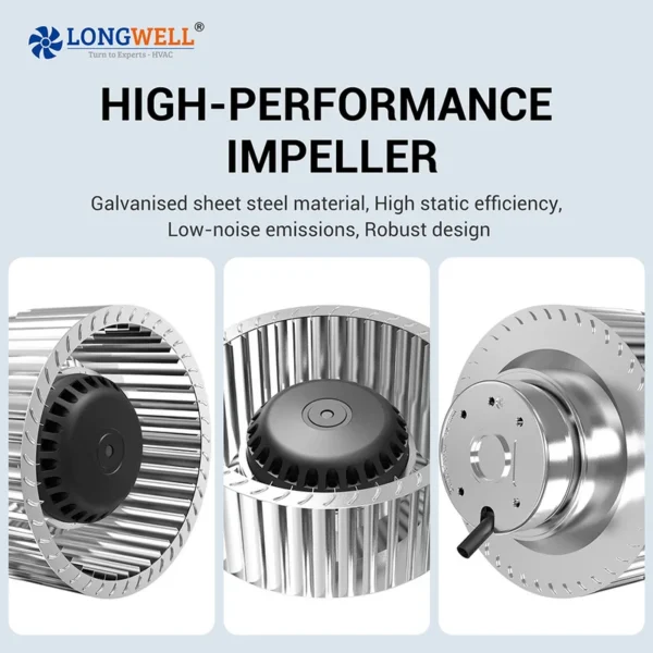 Centrifugal Fan, LONGWELL, 400mm, Aluminum, AHU - view 4