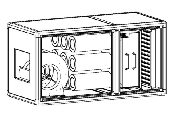 Centrifugal Fan, MECE - view 2