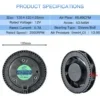 Centrifugal Fan, Plastic, 12v, 4-wire, PWM - view 2