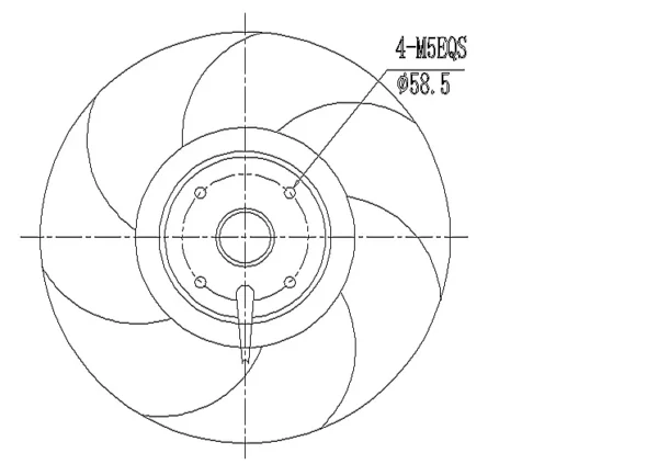 Centrifugal Fan, Plastic, 190mm - view 5
