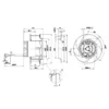 Centrifugal Fan, R1G133-AA17-02, 24V, 1.3A, 133MM - view 5