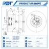 Centrifugal Fan, R2D250-RA10-13, 400VAC, 250mm, Inverter - view 3