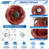 Centrifugal Fan, R2D250-RA10-13, 400VAC, 250mm, Inverter - view 5