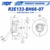Centrifugal Fan, R2E133-BH66-07, 133mm - view 3