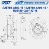 Centrifugal Fan, R2E180-AT06-15, 230V, 100W, 180mm - view 3