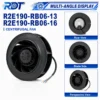 Centrifugal Fan, R2E190-RB06-16, 190mm, 230VAC, 450m3/h - view 6