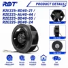 Centrifugal Fan, R2E225-AU40-44, 230VAC, 225mm, 1330m3/h - view 5