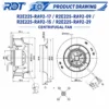 Centrifugal Fan, R2E225-RA92-29, 230V, 225mm - view 3