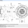 Centrifugal Fan, R3G630-RB21-01, 2700W, 725Pa, IP54 - view 4