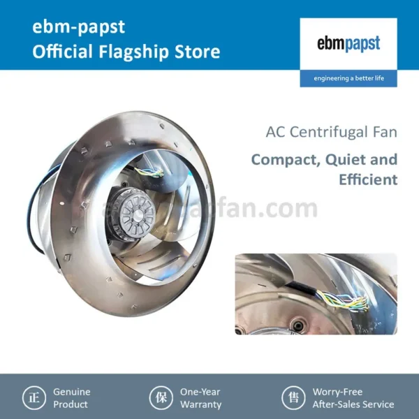 Centrifugal Fan, R4D450-AK01-01, 450mm, 400VAC, 1380RPM - view 2