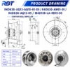 Centrifugal Fan, R4D630-AQ13-05, 400V, 4100W, 630mm - view 4