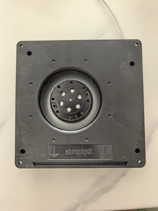 Centrifugal Fan, Radial, 180x180x40mm, 230VAC, Stainless - view 3