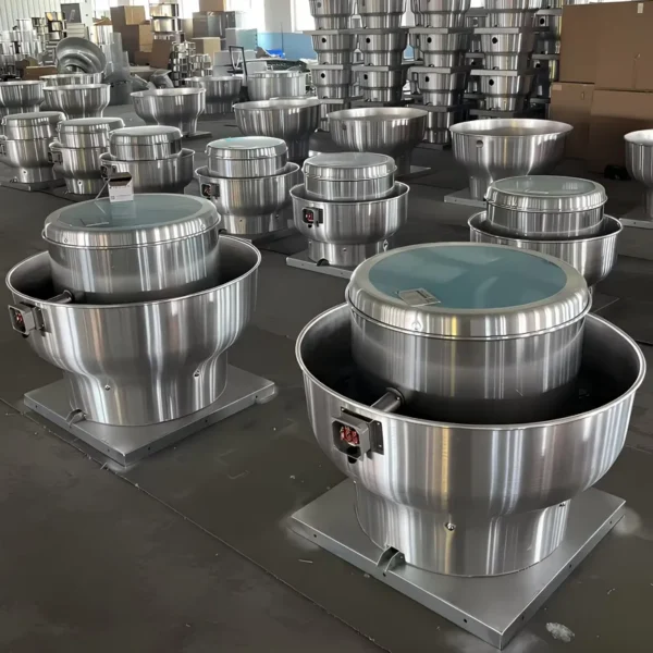 Centrifugal Fan, Roof, AC 220V~240V, Battery Powered - view 2