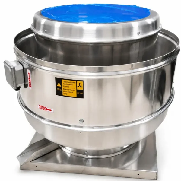 Centrifugal Fan, Roof, Aluminum, 380V