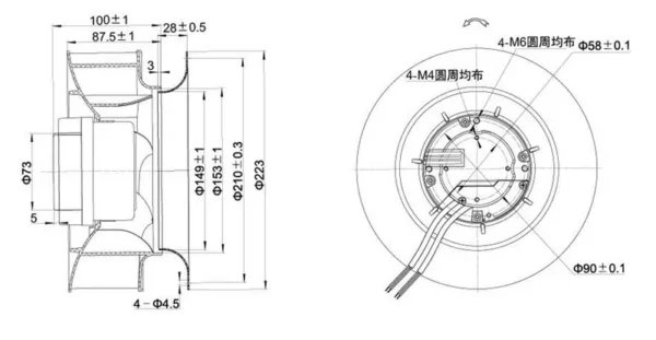 Centrifugal Fan, SOTOP, SF225 - view 5