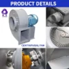 Centrifugal Fan, Stainless, Steel - view 4