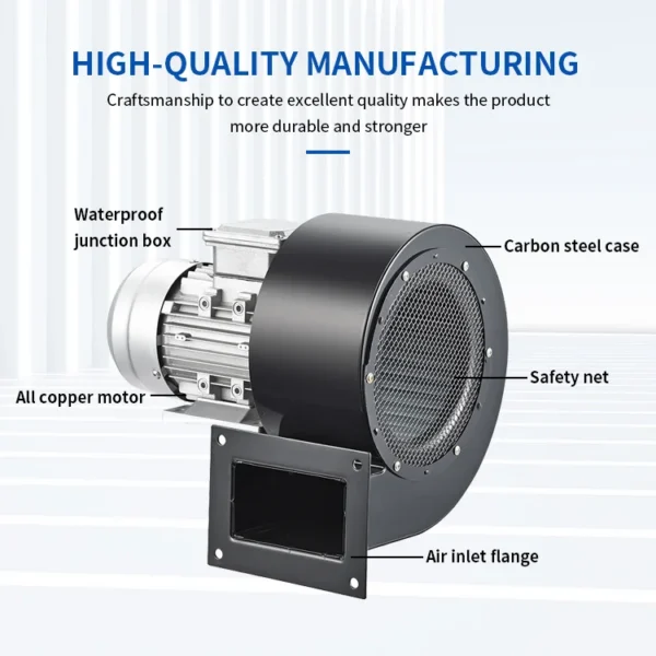 Centrifugal Fan, Stainless, Steel, 3kw - view 6