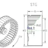 Centrifugal Fan, Stainless Steel, TSL-FL002 - view 5