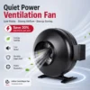Centrifugal Fan, Steel, 220V, AC - view 2