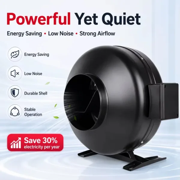 Centrifugal Fan, Steel, 220V, AC - view 4