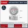 Centrifugal Fan, Steel, Open, 3 inch - view 3
