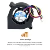 Centrifugal Fan, SZR5020, Brushless, 50x50x20mm, 3D - view 5